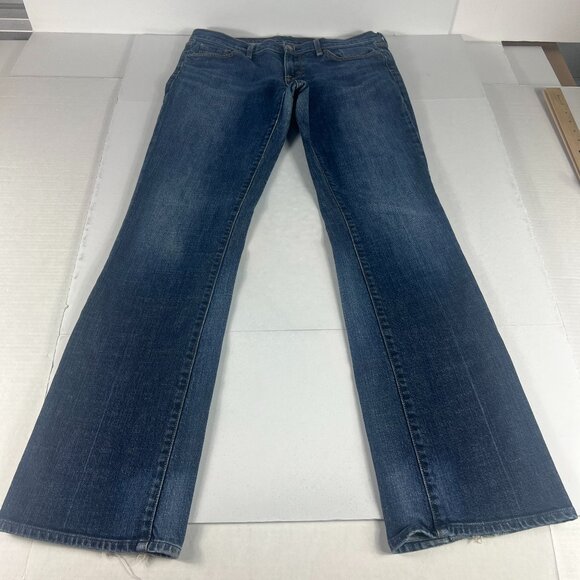 Citizens Of Humanity Jean Women 33x32 Margo Low Waist Boot Cut Blue Denim Tag 31 - Picture 1 of 16